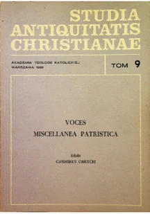 Studia antiquitatis christianae Tom 9 - Religia i religioznawstwo - miniaturka - grafika 1