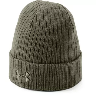 Czapki damskie - Under Armour Męska czapka Under Armour Tac Stealth Beanie 2.0 Marine Od Green (390)/Marine Od Green Jeden rozmiar - grafika 1