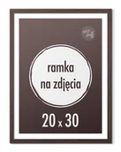 Ramki na zdjęcia - Ramka na zdjęcia 20x30 cm Ramki 30x20 wenge podpórka - miniaturka - grafika 1