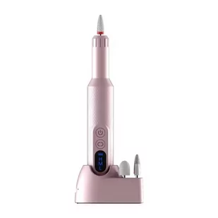 Extralink Bezprzewodowa frezarka do paznokci Manicure Pedicure różowa - Frezarki do paznokci - miniaturka - grafika 1
