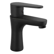 Baterie umywalkowe - Ferro Bateria umywalkowa czarna Cordoba - miniaturka - grafika 1