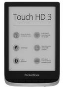 Czytniki ebooków - PocketBook Touch HD3 szary - miniaturka - grafika 1
