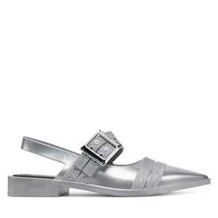 Sandały Melissa Melissa Ladylike Ad M 35973 Srebrny - Sandały damskie - miniaturka - grafika 1