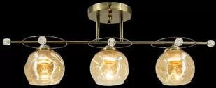 ELEM Lampa sufitowa z nietypowymi kloszami E27 8820/3 21QG z serii KASPER - Lampy sufitowe - miniaturka - grafika 1