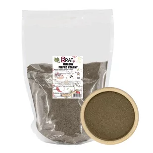 Pieprz czarny mielony 1kg - Pieprz - miniaturka - grafika 1