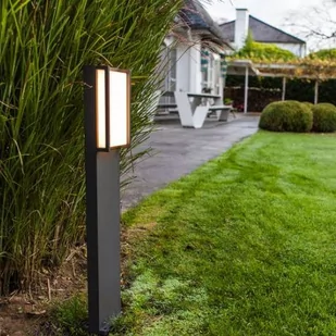 ECO-Light Qubo, słupek ogrodowy LED w prostoliniowej formie - Lampy ogrodowe - miniaturka - grafika 2