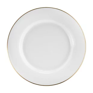 Talerz Płytki Porcelanowy 27 Cm Plus Gold Villa Italia - Talerze - miniaturka - grafika 1