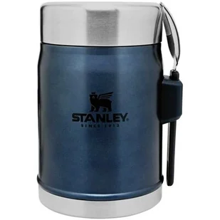 Stanley CLASSIC TERMOS OBIADOWY ZE SZTUĆCEM 400 ML NIEBIESKI STAL NIERDZEWNA TWORZYWO SZTUCZNE 10-09382-006 - Termosy - miniaturka - grafika 1