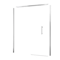 Akcesoria do armatury i ceramiki - Sensea Profile drzwi przesuwnych prysznicowych chromowane Remix 150x195 cm - miniaturka - grafika 1