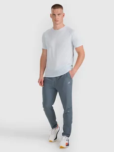 4F Spodnie do biegania szybkoschnące męskie - szare M - Spodnie sportowe męskie 4F Spodnie do biegania szybkoschnące męskie - szare M - Spodnie sportowe męskie - miniaturka - grafika 1