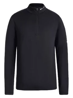 Koszulki sportowe męskie - Icepeak Koszulka funkcyjna "Fleminton" w kolorze czarnym - grafika 1