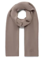 Apaszki i szaliki damskie - Calvin Klein Szalik damski Kobiety beżowy jednolity, ONE SIZE - miniaturka - grafika 1
