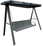 Huśtawki - Huśtawka ogrodowa drewniana szara M2-S48 - miniaturka - grafika 1