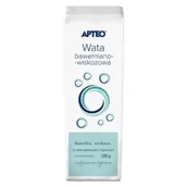 Apteczki i materiały opatrunkowe - Apteo Apteo Care Wata opatrunkowa bawełniano-wiskozowa 100 g 9084919 - miniaturka - grafika 1