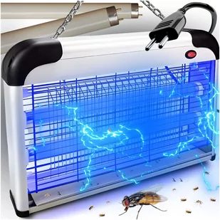 Lampa Na Muchy Owadobójcza UV na Komary Owady Ćmy Bardzo Mocna Wysoka Skuteczność - Lampy owadobójcze - miniaturka - grafika 1