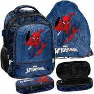Plecaki szkolne i tornistry - Plecak szkolny dla chłopca tornister 1-3 klasa Spiderman Zestaw do szkoły - miniaturka - grafika 1