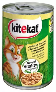 Kitekat konz. Kurczak / sos - Mokra karma dla kotów - miniaturka - grafika 1