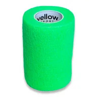 Apteczki i materiały opatrunkowe - yellowBAND Bandaż Kohezyjny 7,5cm x 4,5m Intensywny Zielony - miniaturka - grafika 1