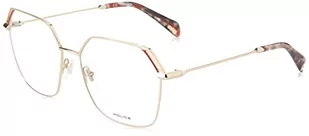 Police Vpld24 damskie okulary przeciwsłoneczne, błyszczące różowe złoto, z elementami w kolorze bordowym, 70 - Okulary przeciwsłoneczne - miniaturka - grafika 1