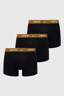 Majtki męskie - Nike bokserki 3-pack męskie kolor żółty - grafika 1
