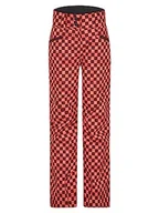 Spodnie narciarskie - Ziener Dziewczęce spodnie narciarskie Alin, spodnie śniegowe, wodoodporne, wiatroszczelne, ciepłe, Chessboard Print, 140 - miniaturka - grafika 1