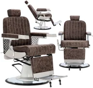 Fotele fryzjerskie - Fotel fryzjerski barberski hydrauliczny do salonu fryzjerskiego barber shop Talus Barberking w 24H - miniaturka - grafika 1
