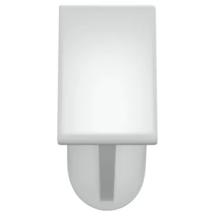 Karnisze, 2 szt., biało-srebrne, 40-60 cm, aluminium Lumarko! - Zasłony - miniaturka - grafika 7