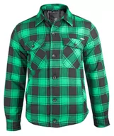 Koszule męskie - kurtka/koszula LUMBERJACKET green/black-S - miniaturka - grafika 1