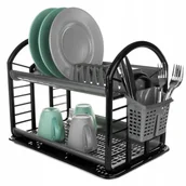 Suszarki do naczyń - DWUPOZIOMOWA SUSZARKA DO NACZYŃ DUNYA OCIEKACZ SZ/CZ - miniaturka - grafika 1