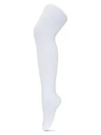 Rajstopy - Dziewczęce rajstopy z organicznej bawełny biały Be Snazzy r.116/122 - miniaturka - grafika 1