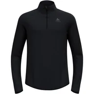 Bluzy męskie - Bluza techniczna męska ODLO Zeroweight Warm Mid Layer 1/2 Zip - miniaturka - grafika 1