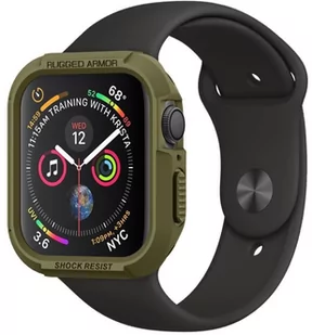 Spigen Etui Rugged Armor Apple Watch 4 - 40mm, zielone 8809640254208 - Akcesoria do smartwatchy - miniaturka - grafika 1