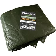 Folie budowlane - Plandeka ochronna 10x12 m 90 g/m2 zielona 5902335201358 - miniaturka - grafika 1