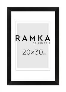 Ramka na zdjęcia 20x30 cm Czarna - Ramki na zdjęcia - miniaturka - grafika 1