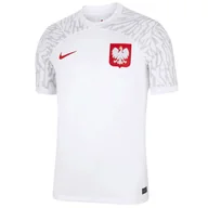 Koszulki sportowe męskie - Koszulka Nike Polska Stadium Jsy Home Dn0700 100 - miniaturka - grafika 1