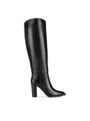 Kozaki damskie - Gino Rossi Kozaki WGA3341-1Z Czarny - miniaturka - grafika 1