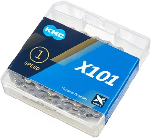KMC X101 Łańcuch 1 rz., silver 112 Links 2020 Łańcuchy 240564 - Łańcuchy rowerowe - miniaturka - grafika 1
