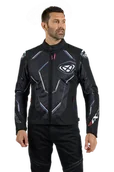Odzież motocyklowa - Kurtka Motocyklowa Ixon Demoniak Czarny/Złamany BiałyXXL - miniaturka - grafika 1