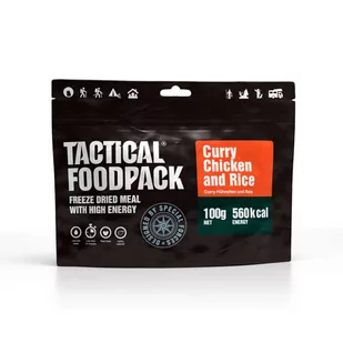 Tactical foodpack Tactical Foodpack Freeze Dried Meal 100g, Curry Chicken and Rice 2021 Żywność liofilizowana - Racje żywnościowe - miniaturka - grafika 1