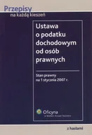 Prawo - Ustawa o podatku dochodowym od osób prawnych (CIT 2007) - miniaturka - grafika 1