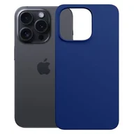 Etui i futerały do telefonów - Etui 3MK Matt Guardx do Apple iPhone 16 Pro Niebieski - miniaturka - grafika 1