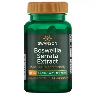 Boswellia Serrata Extract 125 mg (60 kaps.) - Suplementy diety - miniaturka - grafika 2