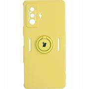 Etui i futerały do telefonów - Bizon Etui Case Silicone Ring Xiaomi Poco F4 GT żółte BCSRPOCOF4GTYW - miniaturka - grafika 1