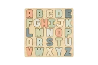 Sortery dla dzieci - Pearhead Drewniane Puzzle Alfabet - miniaturka - grafika 1