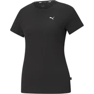 Koszulki sportowe damskie - Koszulka treningowa damska Puma ESS Small Logo Tee - miniaturka - grafika 1