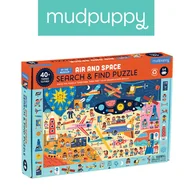 Puzzle - Puzzle obserwacyjne Muzeum Lotnictwa i Kosmosu 4+ Mudpuppy - miniaturka - grafika 1