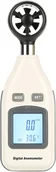 Stacje pogodowe - 2 w 1 Cyfrowy Anemometr, Miernik Prędkości Wiatru i Temperatury, Przenośne Narzędzie Pomiarowe - miniaturka - grafika 1