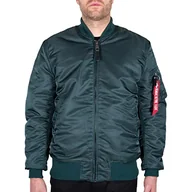 Kurtki męskie - ALPHA INDUSTRIES Kurtka męska, 610-navy green, XL - miniaturka - grafika 1