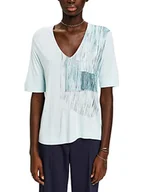 Koszulki i topy damskie - ESPRIT Collection T-shirt damski, 390/Light Aqua Green, XXL - miniaturka - grafika 1