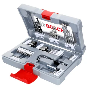 Zestaw wierteł i bitów SDS Plus 50 sztuk Premium BOSCH - Wiertła - miniaturka - grafika 1
